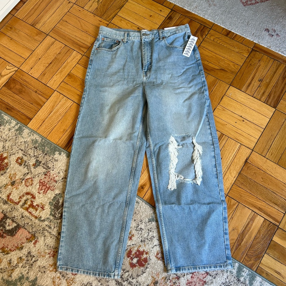 Ripped baggy Urban outfitters jeans